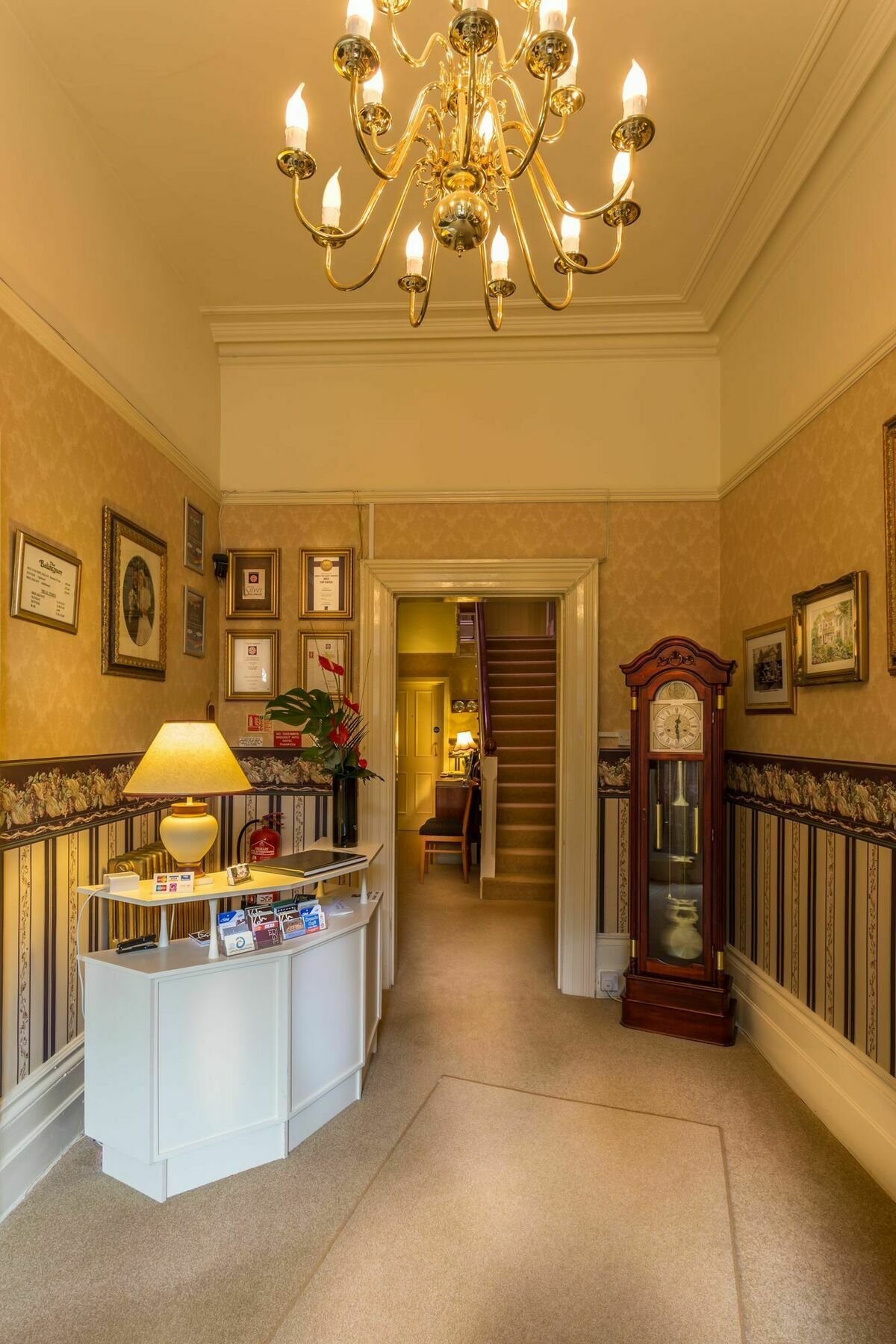 Hotel Balincourt à Bornemouth Extérieur photo Reception